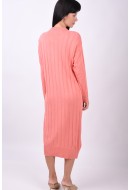Dress Jjxx Jxlola Polo Burnt Coral